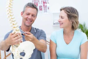 Chiropractic photo from Adobe Stock